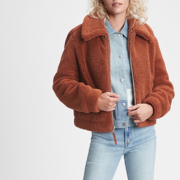 Gap Teddy Sherpa Jacket - Picture 8 of 9